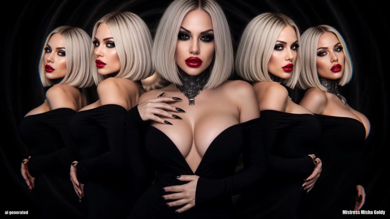 Goddess Misha Goldy: İki ağızlı imkansız goon meydan okuması
