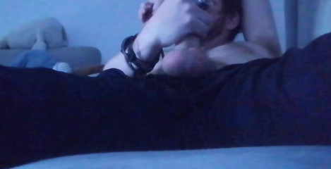 Dirty Talking Guy: Early morning cock jerking