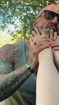 Lake Foot Worship - Stranger Licks Ass & Pussy to Orgasm