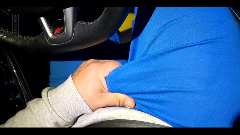 Bruiserwood: Playing with It as a Blob in the Car.
