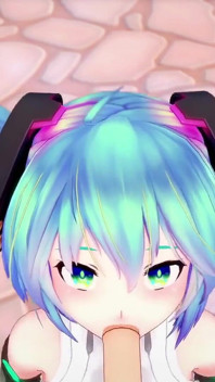 Cyber miku dientot di semua lubang: parodi hentai 3D