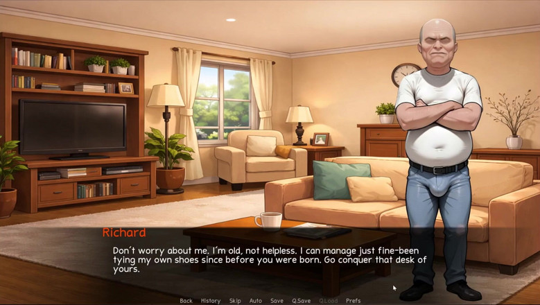 Cumming Gaming: Gioco di lezione del nonno Hentai Tabu Ep.1 Il patrigno...