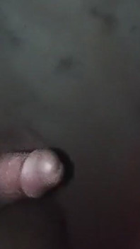 Min fru och jag i ett övergivet hus på natten