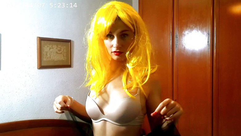 Arielortizx: Ich stecke meinen größten dildo rein, während mein nachbar mich...