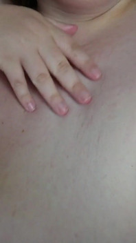 SSBBW up Close Body Exploration Stretch Marks