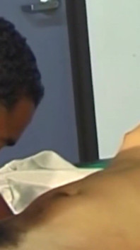 Black Gay Fest Scene 3: a Trio of Muscular Black Men From the Neighborhood Fuck and Cum Together