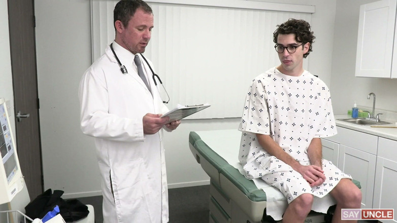 Doctor Tapes: Стимулирующее лечение с большой Jesse Zeppelin и Mark Кое-что, по мере того как осмотр рук доктора превращается в поездку без презерватива