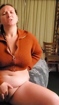 I Fucked My Self for My 64F Lesbian Soccer Coach in Her Sweater & Gave Her the Video