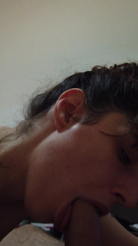 POV-blowjob, leckeres zungenspiel in seiner cocoon