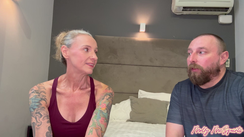 Molly McSquirts: Bts - liburan di Inggris bareng chris coxxx