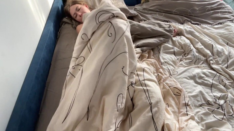 Stacy_via: A Young Student Woke up After a Wild Night and...