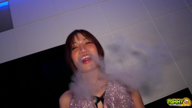 AsianSex: Petite Asian MILF: After-party Passion and Creampie