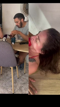 Mature Woman Is Fucked by Her Stepson on the Table and Puts It All in
