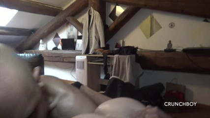 Gaybareback: Twink knullad barbacka av pappa ebenholts kuk