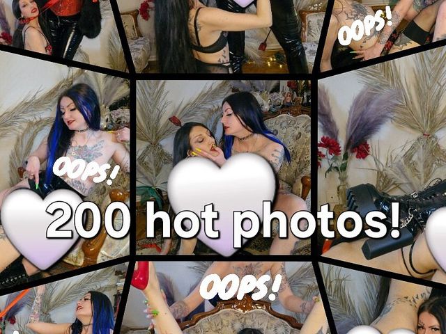 Amazing Nude Photoshoot. 200 Nude Photos of Two Goddesses (Your personal hell)