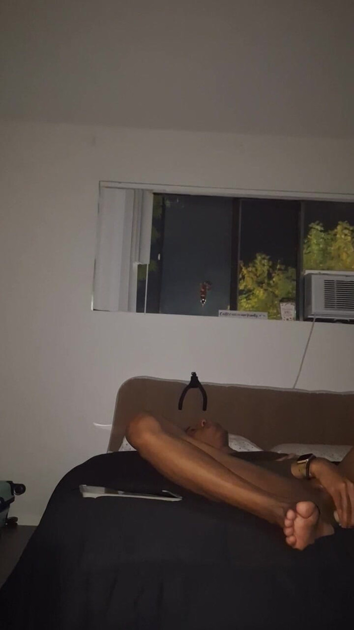 LordDashunKH: Noaptea târziu cu vibrator și masturbare