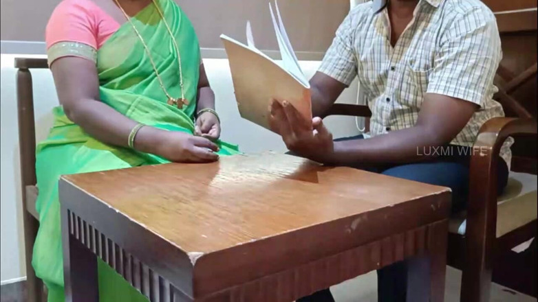 Luxmi wife: Friend's Stepmom Fucking in Green Saree with Subtitles -1