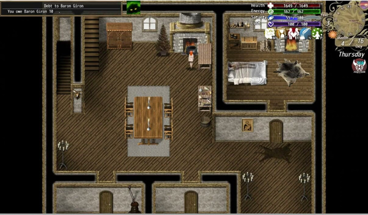 XXX Games Bunk: A Struggle with Sins - Gameplay - Roleplay - Dream Scenes 1