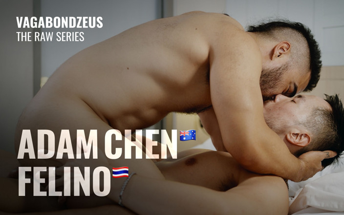 VagabondZeus - Erotic Filmmaker: 아시아 털이 무성한 근육질의 덩어리가 열정적인 섹스 장면에서 따먹히다