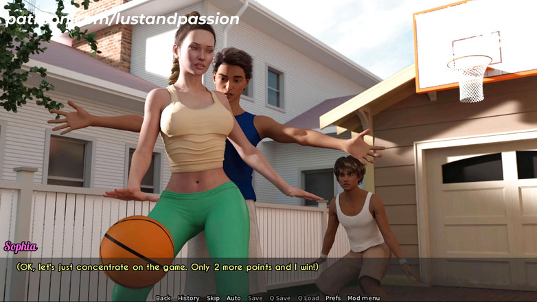 Johannes Gaming: 남자와 농구를 즐기는 AWAM #1