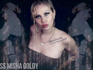 Goddess Misha Goldy: Я буду тренувати ваше бажання до мене! День 1