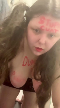 Shaking Udders Dumb Fat Pig Humiliation