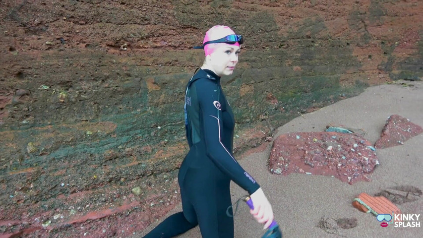 Wetsuit, Waves and Kink: a Swimmer’s Unexpected Bondage Adventure (UKCuteGirl)