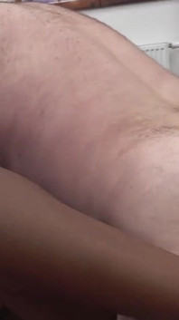 Ebony Naomie Gets Fucked by Two Hairy Bulls