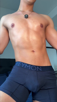 Oil, Boxer and Big Cum