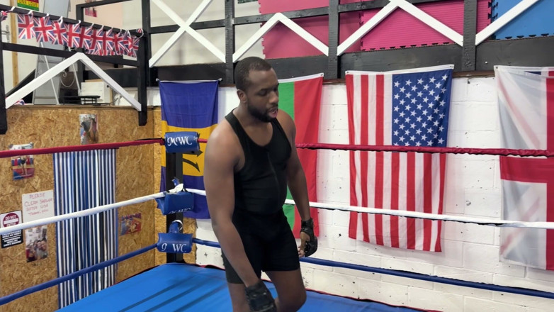 Victor Punish: Hot Wrestling / Ballbusting Black X White