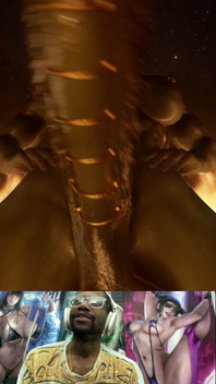 Big Huge Thicc Milky Ass Hard Cock Futa Orc Plops Her Cock All on Your Fucking Face