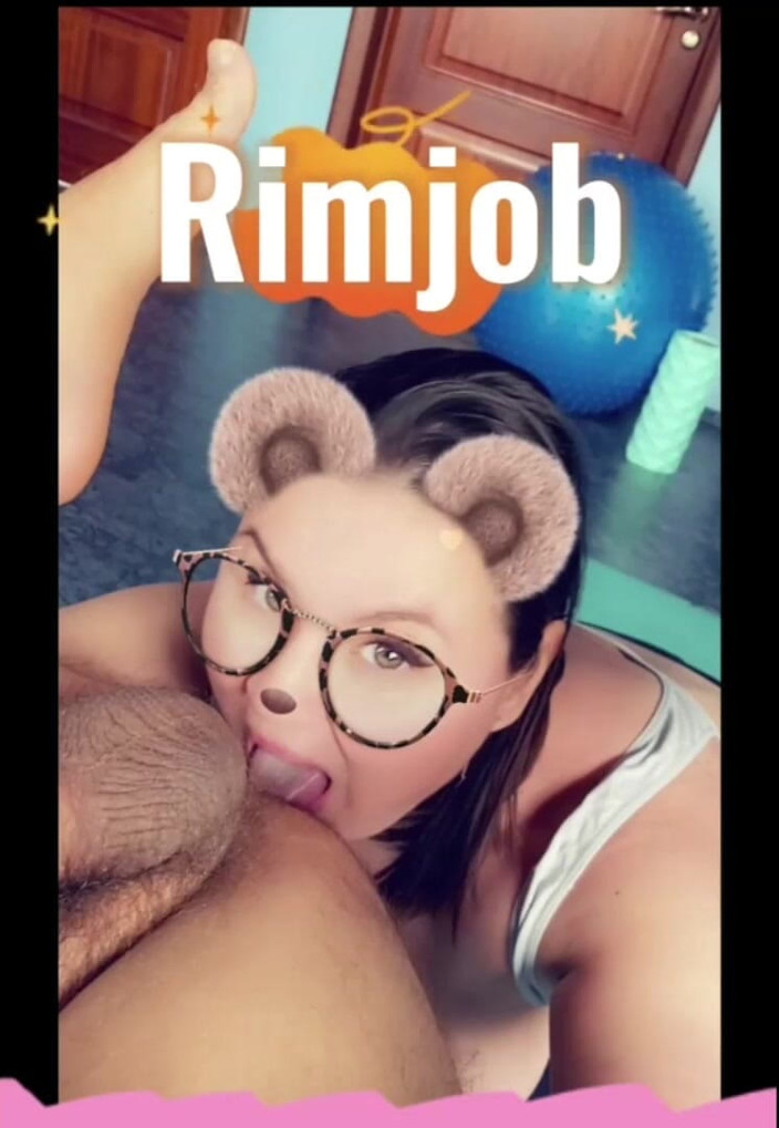 Surprise Rimjob