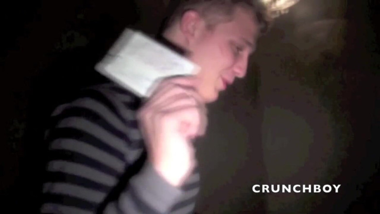 Crunch Boy: Adrian wird von sexy blonder Kameron Frost gefickt