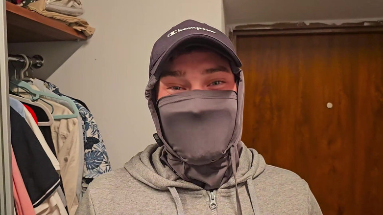 1TeddyBear1: Hardcore šukání s chlápkem s bílou maskou