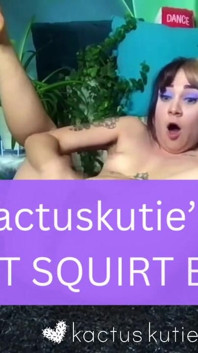 Mein erster squirt überhaupt