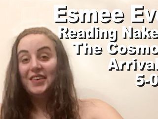 Cosmos naked readers: Esmee Eve čte nahá, když se do PXPC1058-001 přilétá do Kosmosu