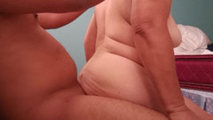 Sofixxx: La abuela de mi novia me hace correr sentada en...