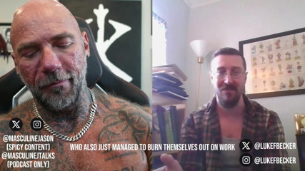 Raw and Uncensored with Masculine Jason: Porn Star Confessions - Luke Becker Episod 201
