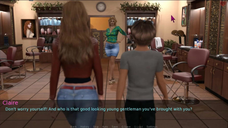 Visual Novels: Una moglie e la matrigna parte 35
