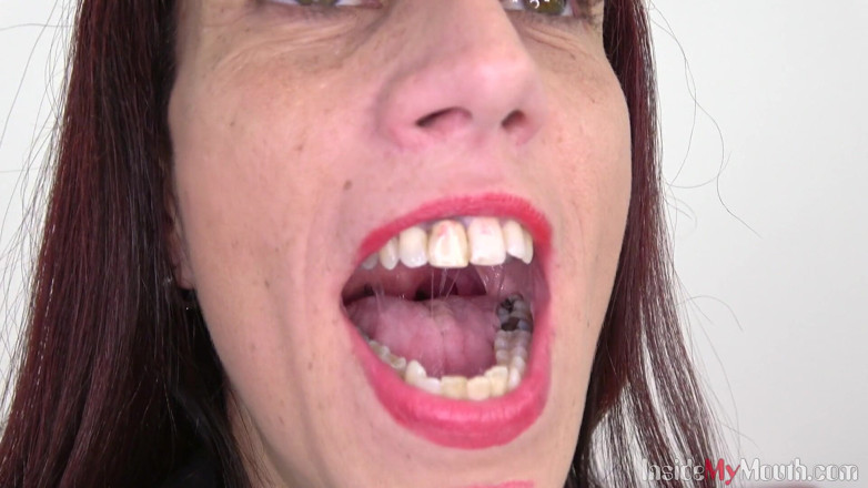Inside My Mouth: Mouth fetish clip with ali bordeaux fullhd - Inside my mouth