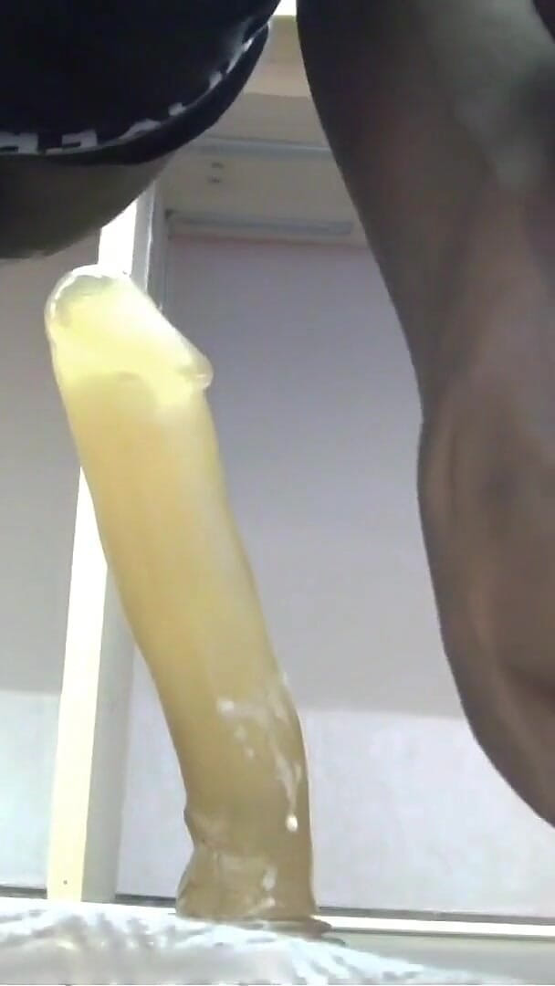 Gaping ass, big black dick & balls (DJ Buttpussy)