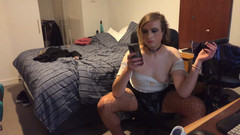 SissyCDMish: Sissycdmish - Webcam Slut Fucks Ass on Stream