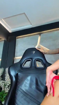 Colored Hair Girl Masturbates on Camera P3
