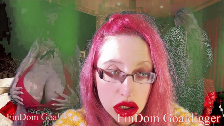 FinDom Goaldigger: Laranja grande lábios transformação