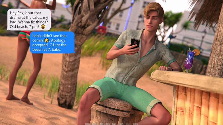 3D Cartoon Porn: ドミノズビーチ5 Sfwウォークスルー:ジョンがレベルズギャングと出会う新しい友達とビーチアライアンスのティーザー