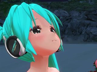 H3DC: Hentai 3D hatsune miku lagi asik bersenang-senang di pantai (bagian 3)