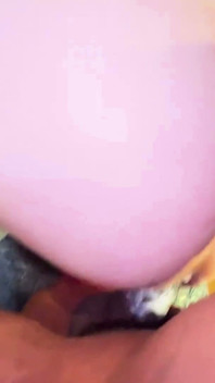 Trans Diana Deelight siendo chupada, rellenada y llena por Jrockstar82