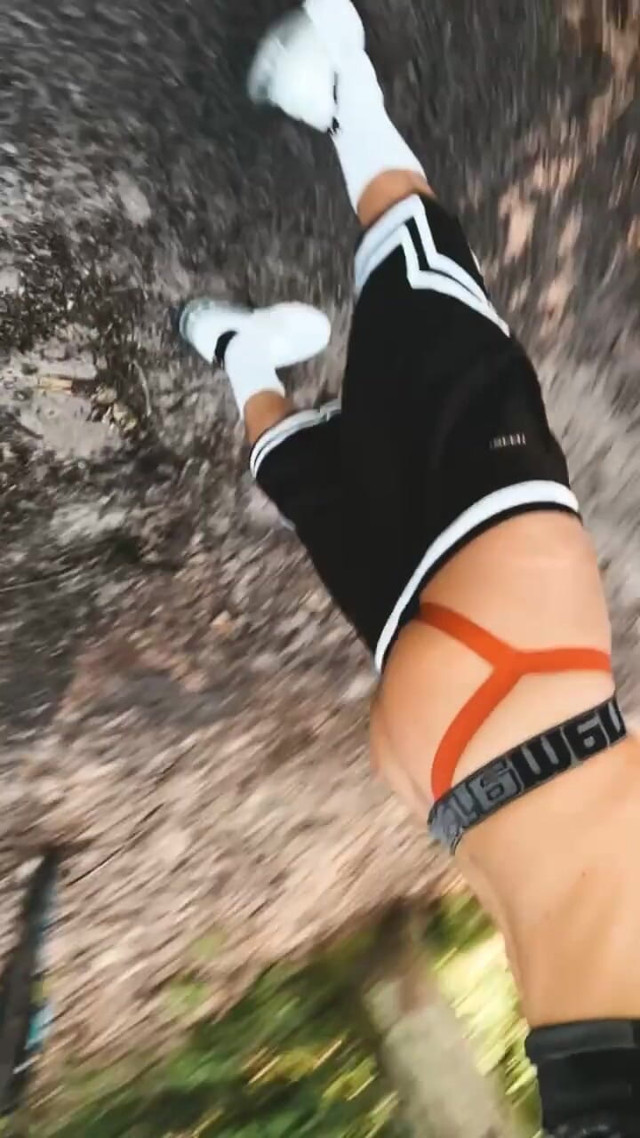 During the Bicycle Tour (Black white studio)