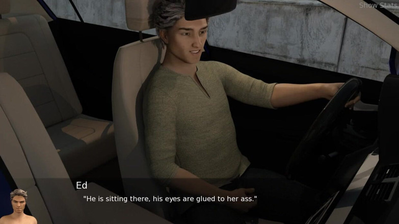 XXX Games Bunk: Project Hotwife - Gameplay - Roleplay - Wife Exposing Her While Driving in...