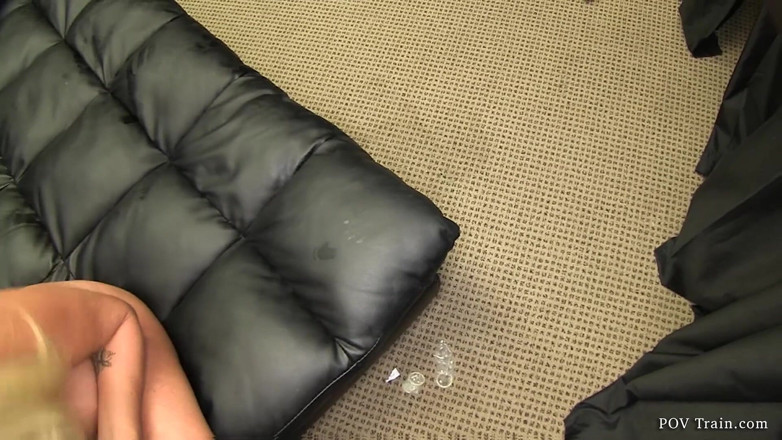 Glory Hole Secrets: Blonde Milf Crystal gets train ran on her part 5